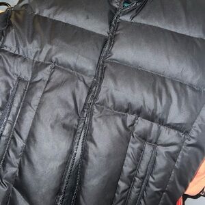 Banana Republic Charcoal Puffer Vest
